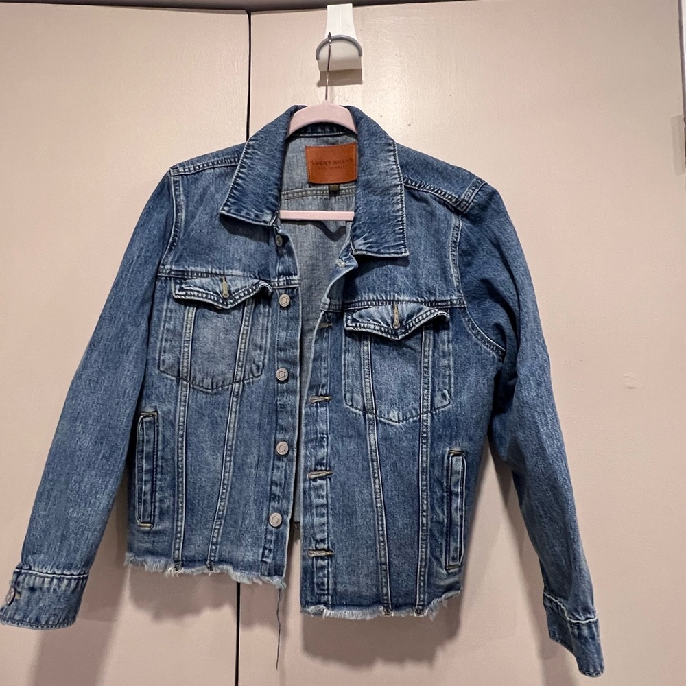 Lucky Brand Classic Blue Jean Jacket
